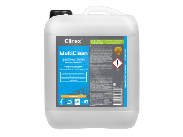 Clinex Multi Clean - Mango 5L - Uniwersalny środek do mycia powierzchni