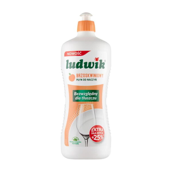 Płyn do naczyń Ludwik brzoskwinia 900ml