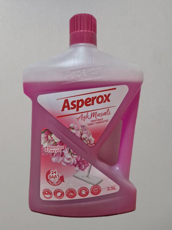 Płyn uniwersalny Asperox MOCNO ZAPACHOWY TURECKI 2,5 l MAGNOLIA I FREZJA