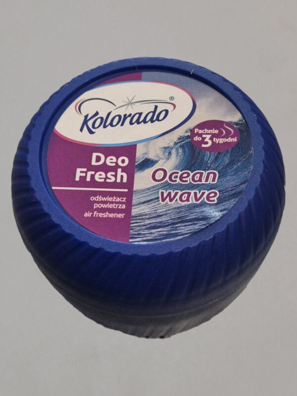 Odświeżacz w żelu Deo Fresh Kolorado – Ocean Wave – zapach morskiej bryzy