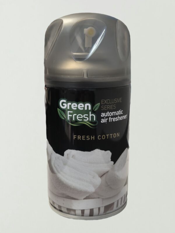 Odświeżacz Powietrza Green Fresh 250ml Fresh Cotton - Spray Wkład do air wick , brise