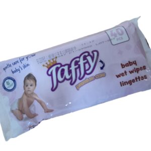 Chusteczki nawilżane dla dzieci Taffy premium care 40 sztuk