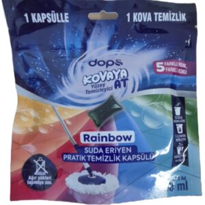 Kapsułki do mycia podłóg Dops Rainbow 15 sztuk